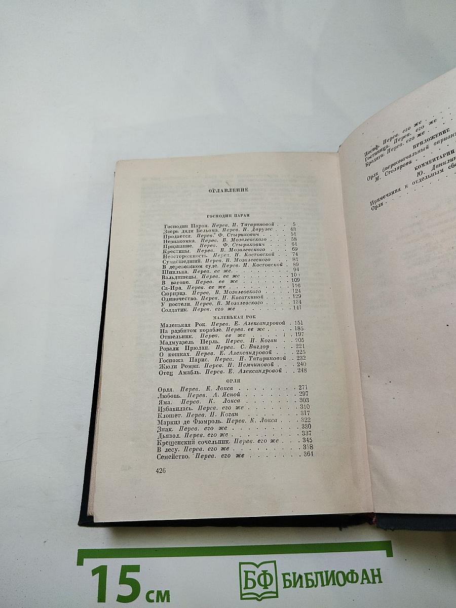 Полное собрание сочинений. Том VIII. Господин Паран. Маленькая Рок. Орля