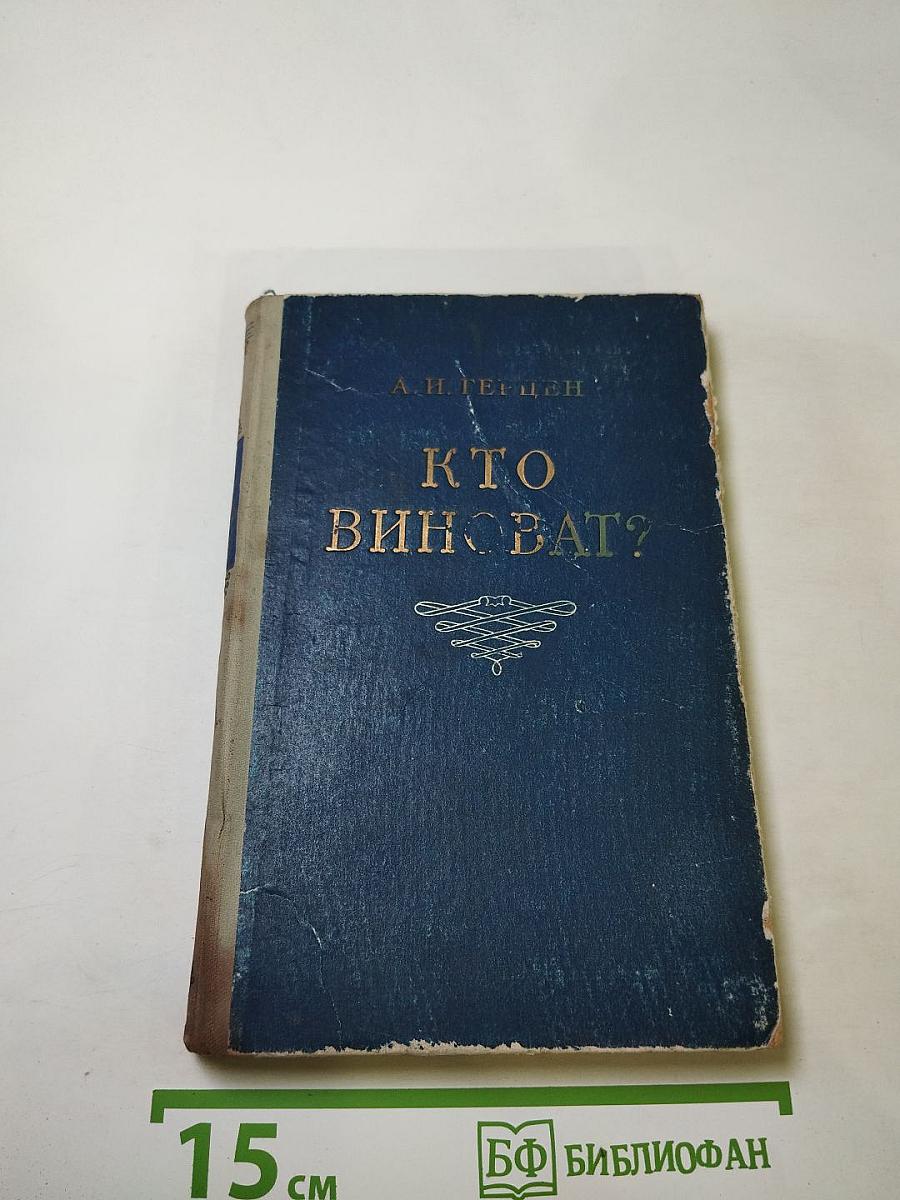 Кто виноват?