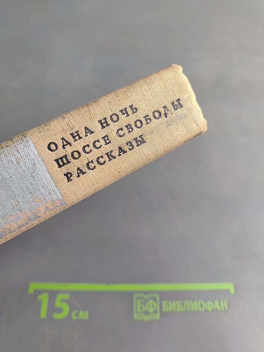 Одна ночь шоссе свободы. Рассказы