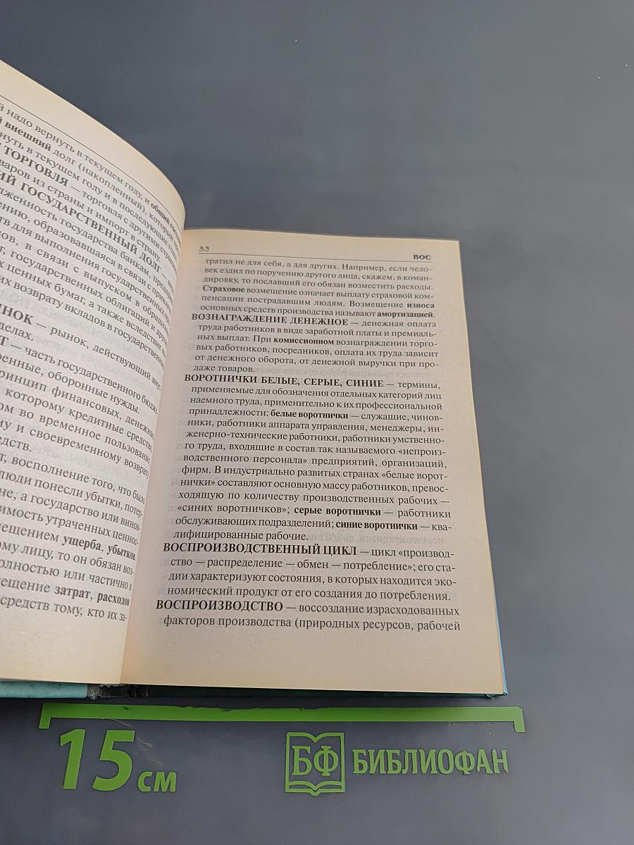 Словарь современных экономических терминов