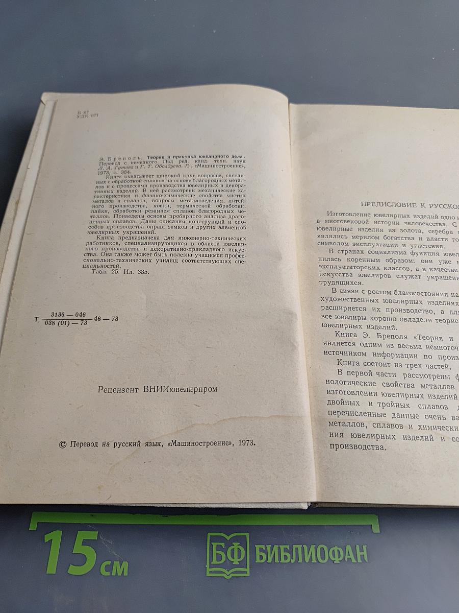 Теория и практика ювелирного дела