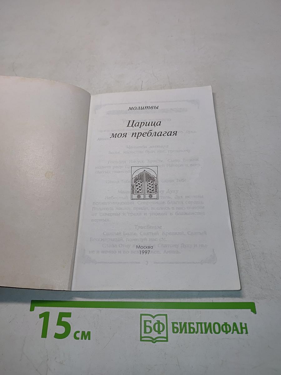Царица моя Преблагая... Молитвы