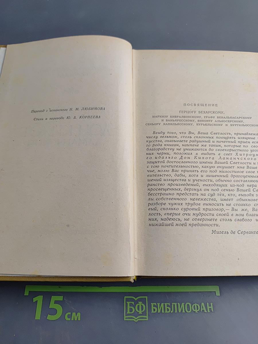 Хитроумный идальго Дон Кихот Ламанчский. Часть 1
