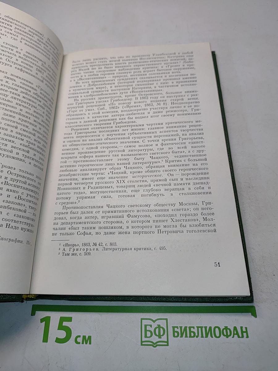 Очерки истории русской театральной критики. Вторая половина XIX века