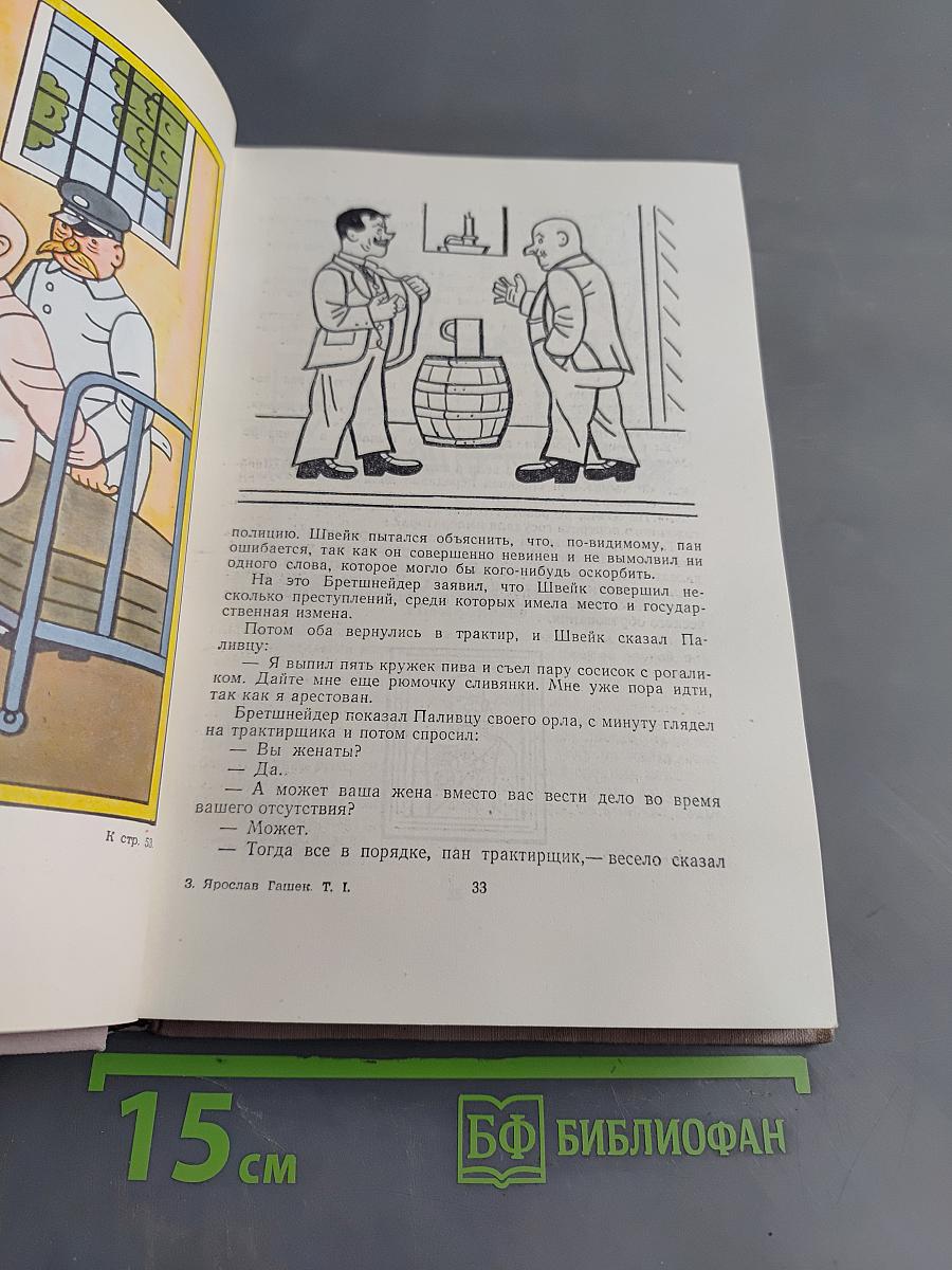 Похождения бравого солдата Швейка. Части 1-2. Том первый