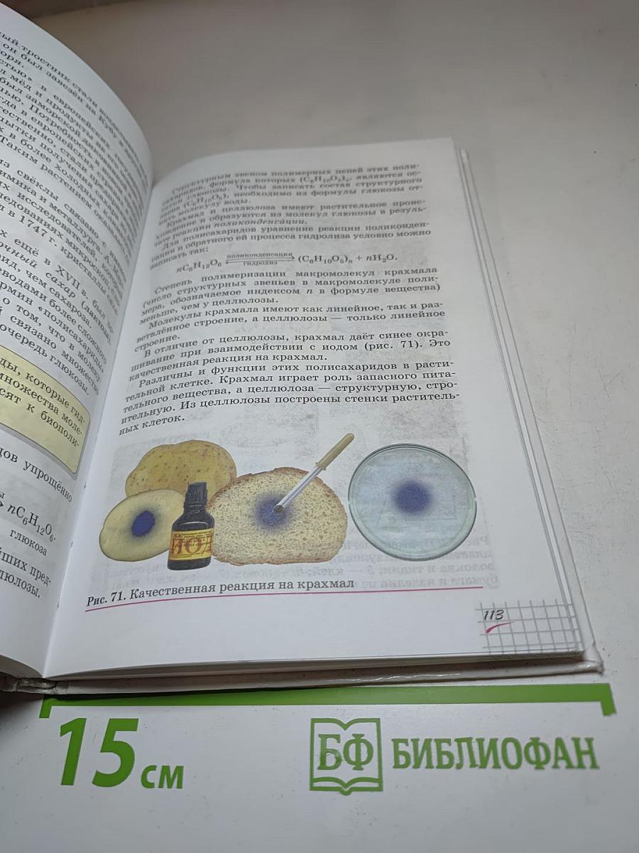 Химия 10 класс. Базовый уровень