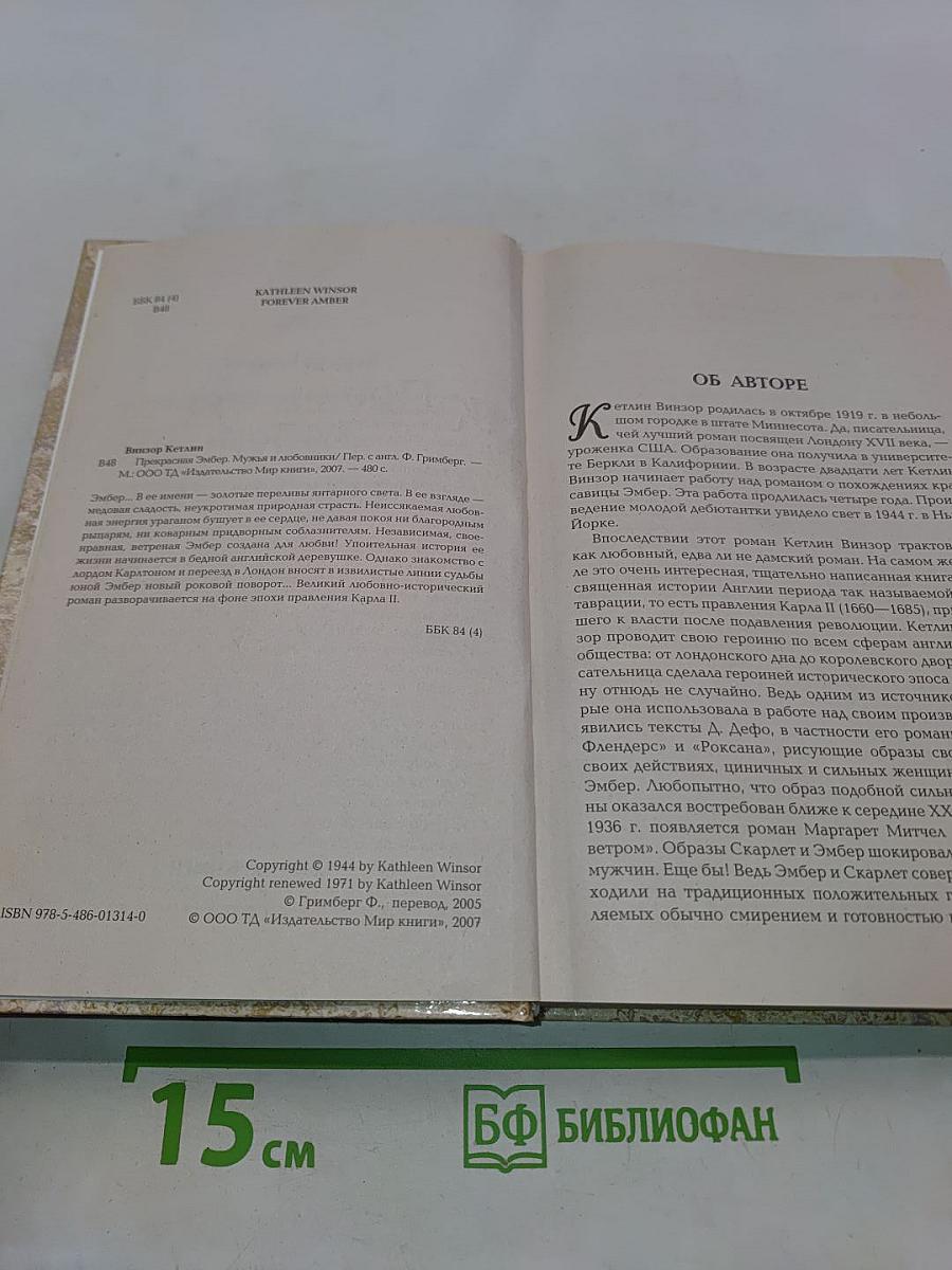 Прекрасная Эмбер. Мужья и любовники