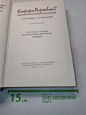 Собрание сочинений. Том пятый. Рассказы, сказки, литературные портреты, заметки