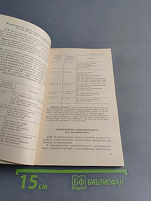 Краткий справочник по грамматике французского языка
