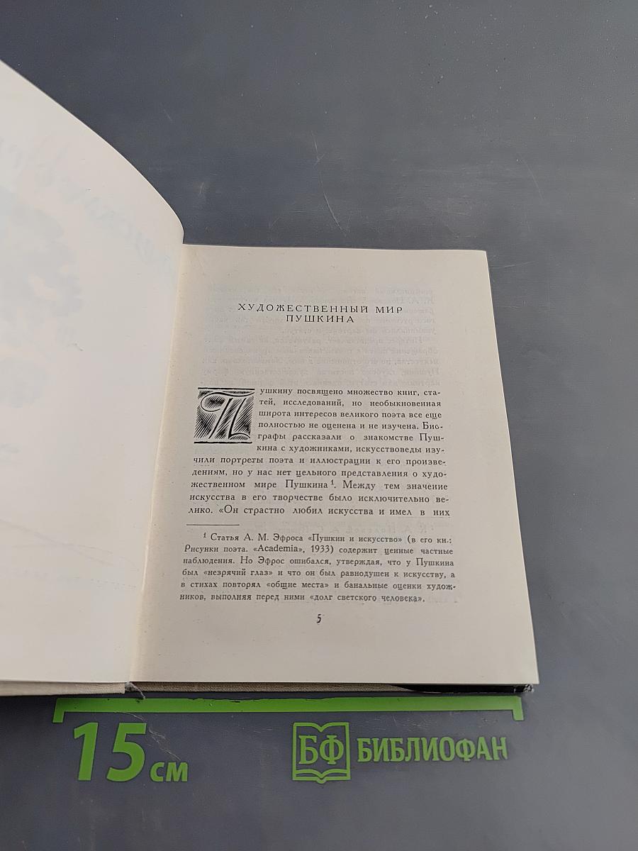Пушкин об искусстве