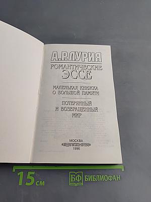 Романтические эссе