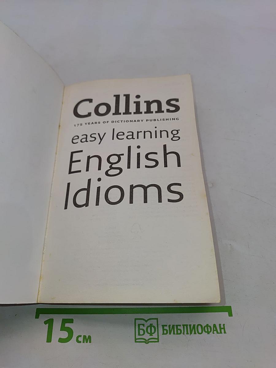 Collins easy learning English Idioms