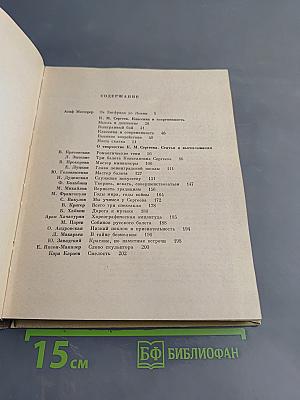 Константин Сергеев. Сборник статей