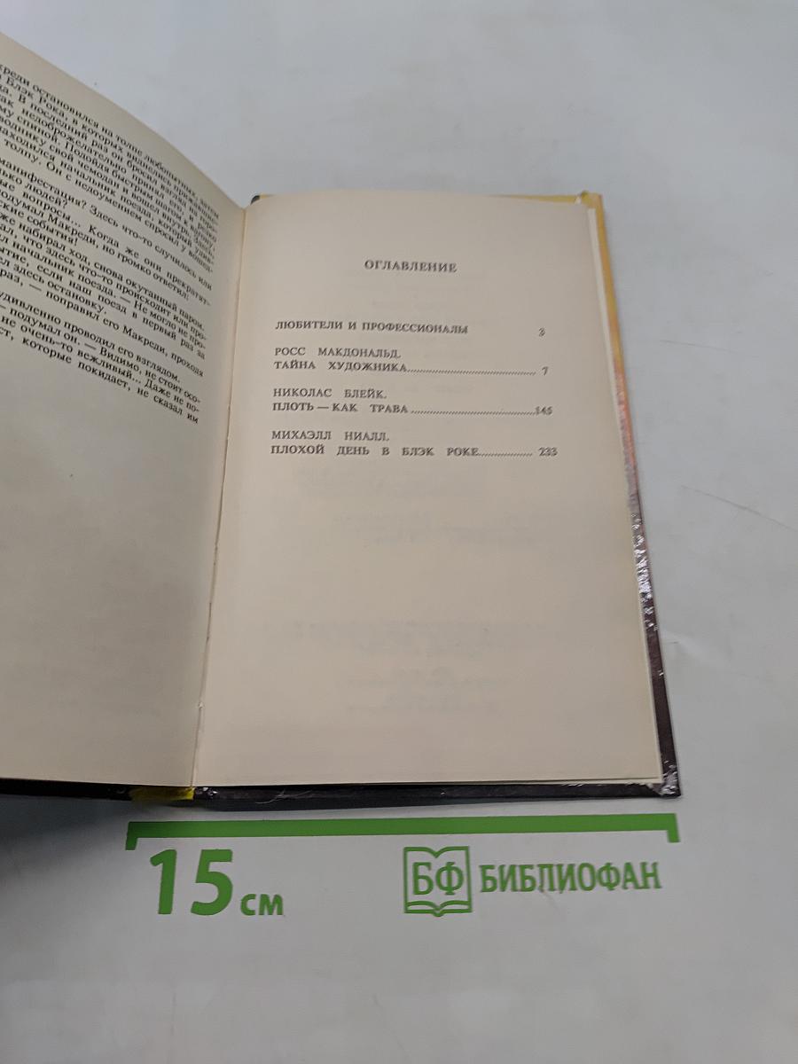 Плот - как трава. Тайна художника. Плохой день в Блэк Роке
