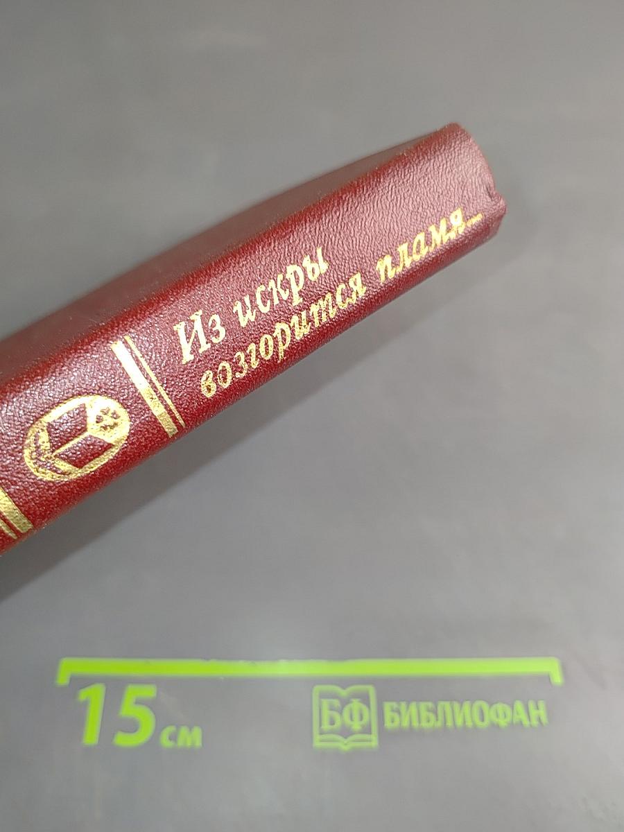 Из искры возгорится пламя...