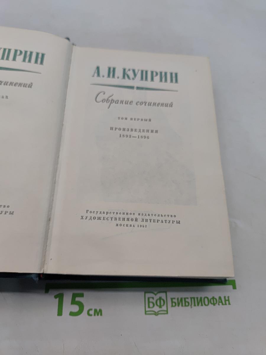 Собрание сочинений. Том первый. Произведения 1893-1896