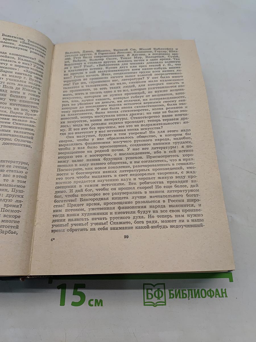 Взгляд на русскую литературу
