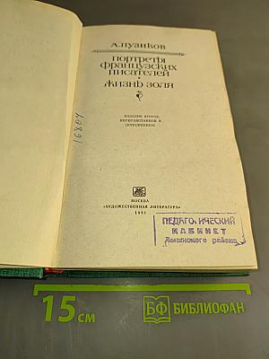 Портреты французских писателей. Жизнь Золя