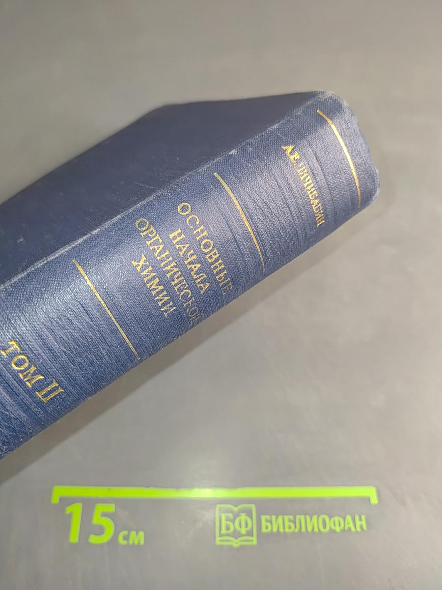 Основные начала органической химии. Том II