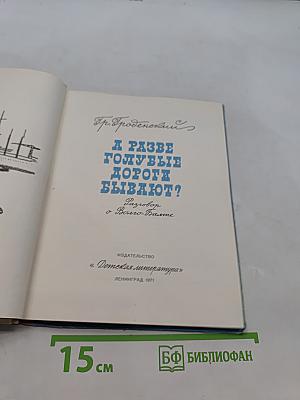 А разве голубые дороги бывают?