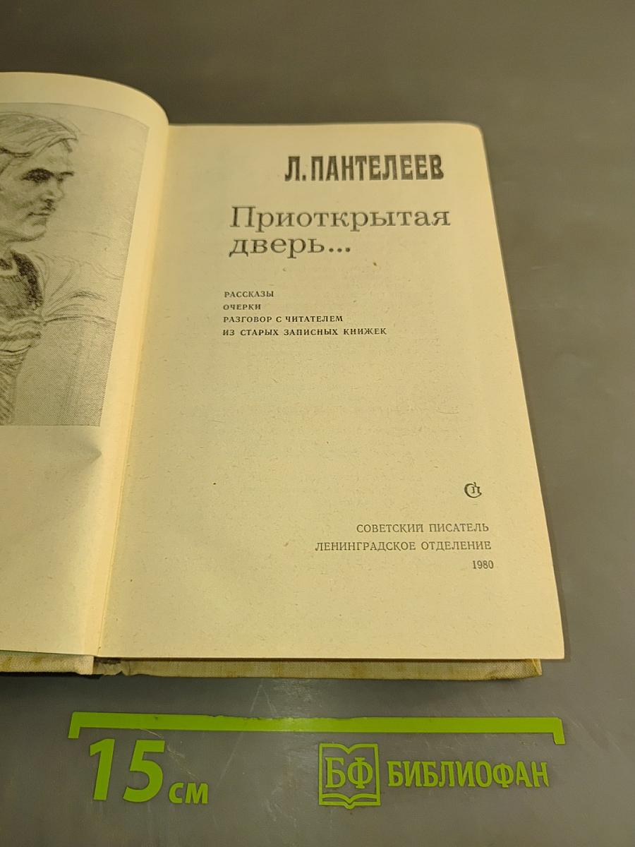 Приоткрытая дверь...
