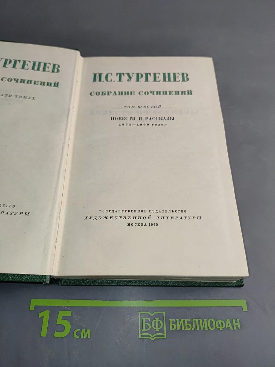 Собрание сочинений. Том шестой. Повести и рассказы 1854-1860 годов
