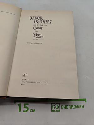 Одесские рассказы. Собор. Твоя заря