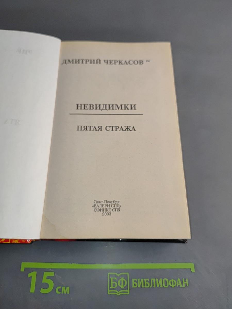 Невидимки. Пятая стража
