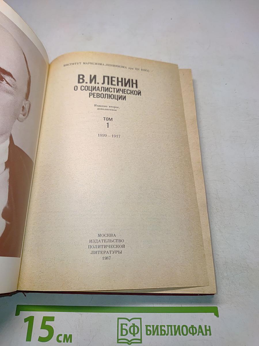 О социалистической революции. Том 1