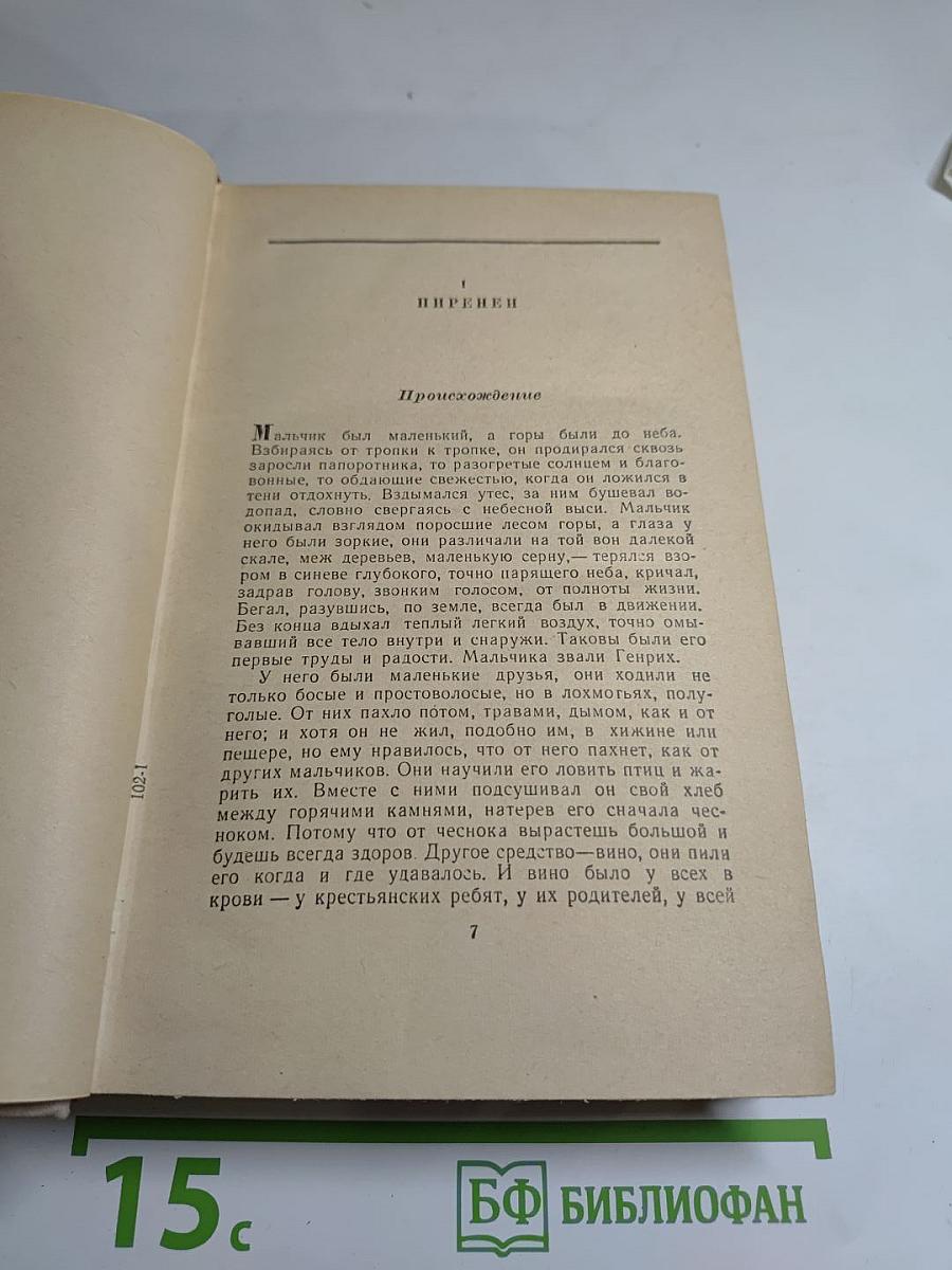 Молодые годы короля Генриха IV. Сочинения. Том Шестой