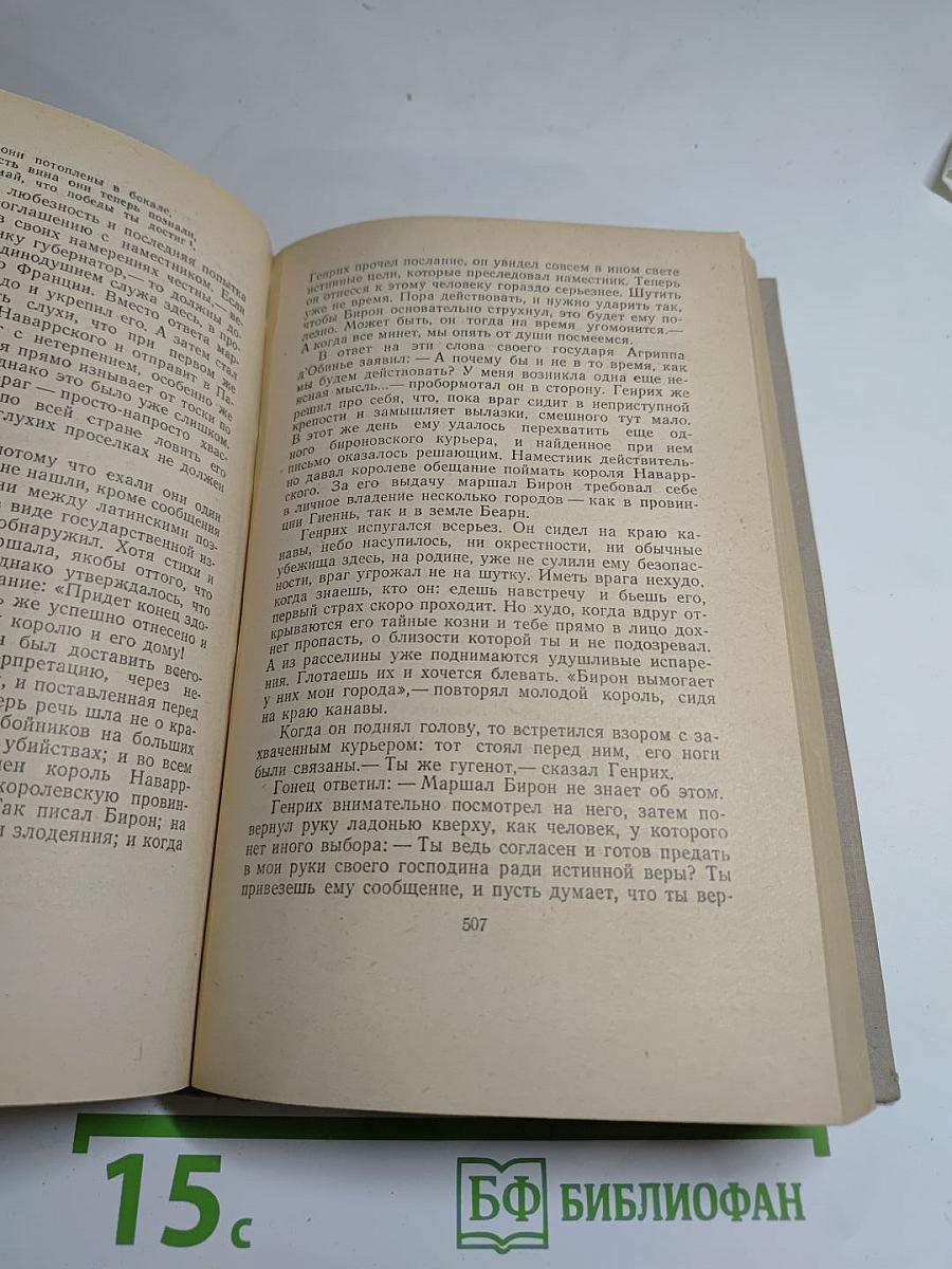 Молодые годы короля Генриха IV. Сочинения. Том Шестой