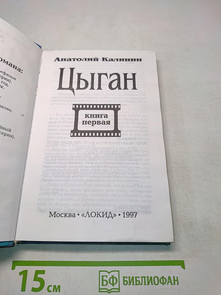 Цыган. Книга первая