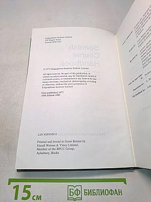 Spanish Course Handbook
