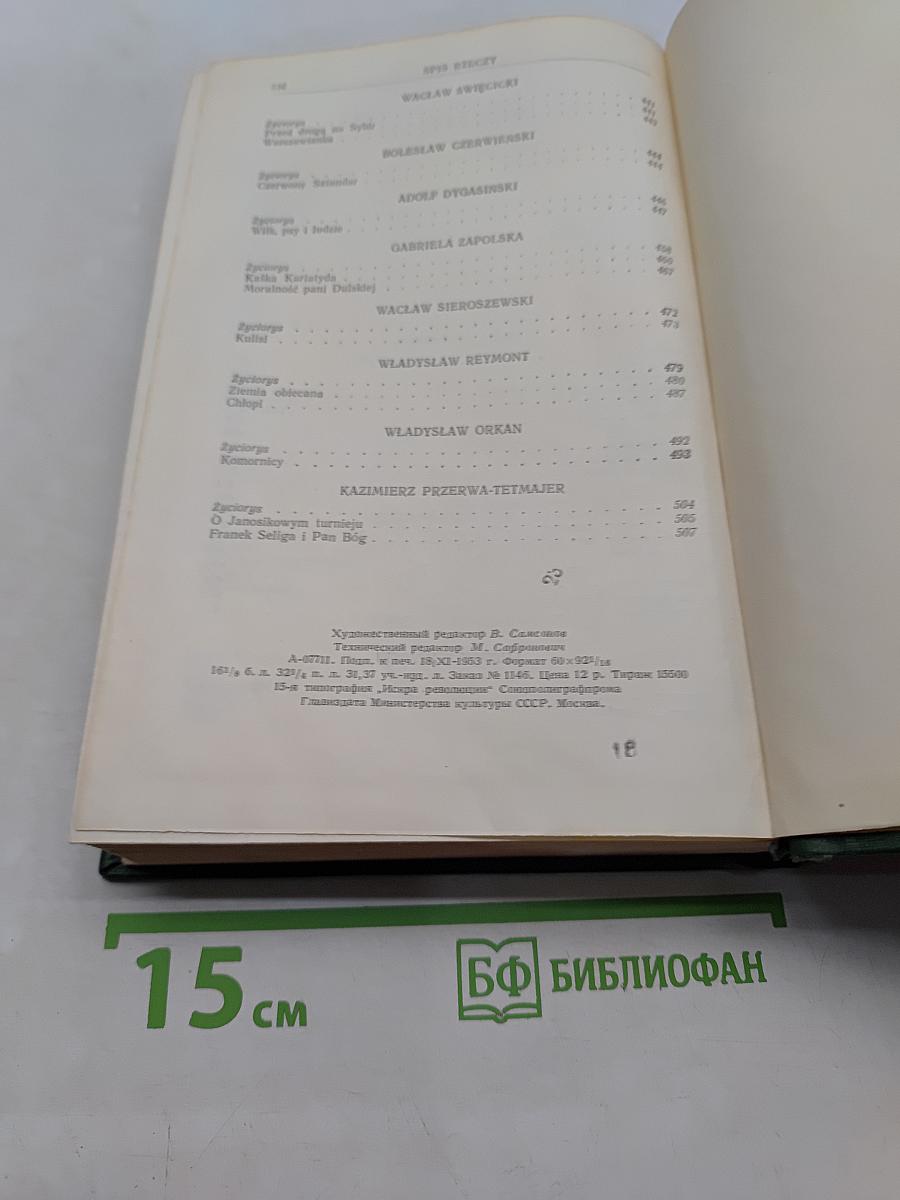 Хрестоматия по польской литературе XIX-XX в.в. Часть первая