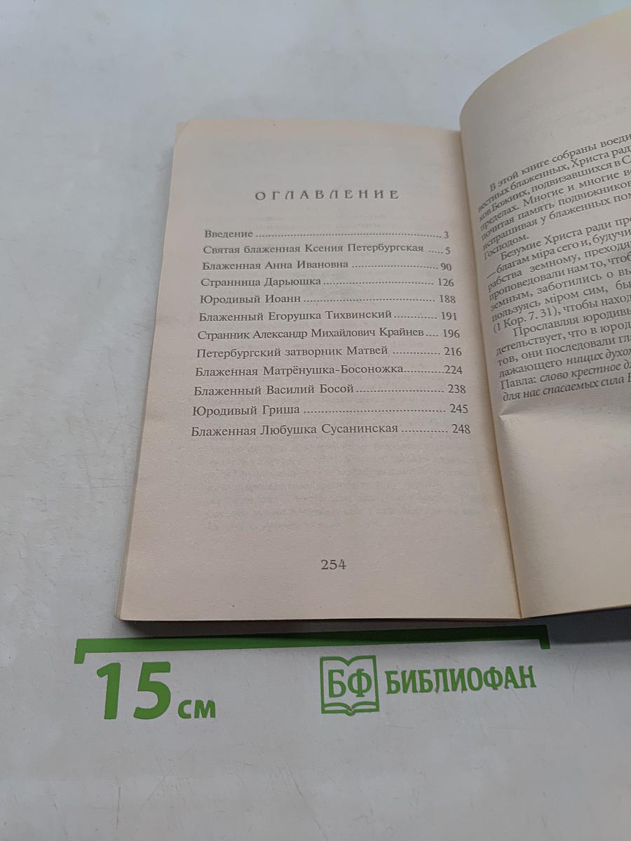 Блаженные Санкт-Петербурга. От святой блаженной Ксении Петербургской до Любушки Сусанинской