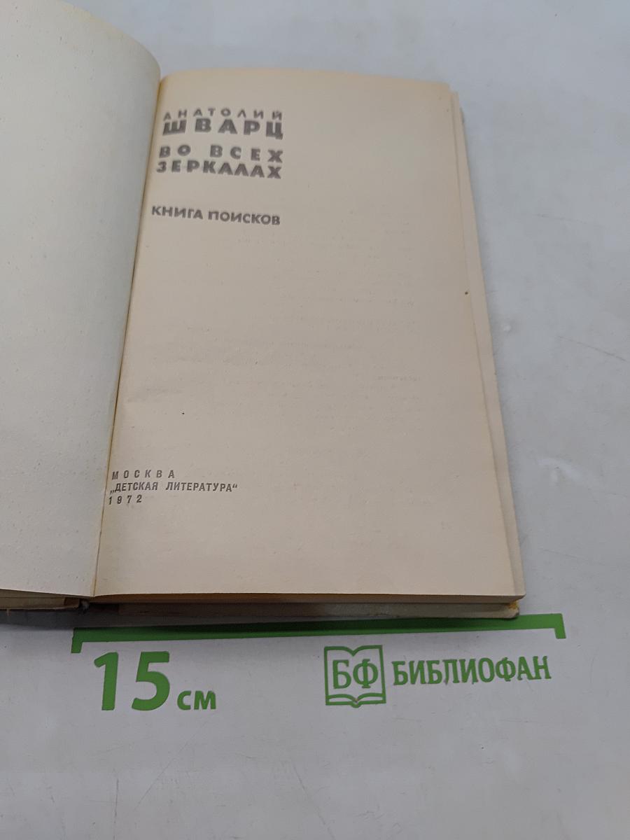 Во всех зеркалах. Книга поисков
