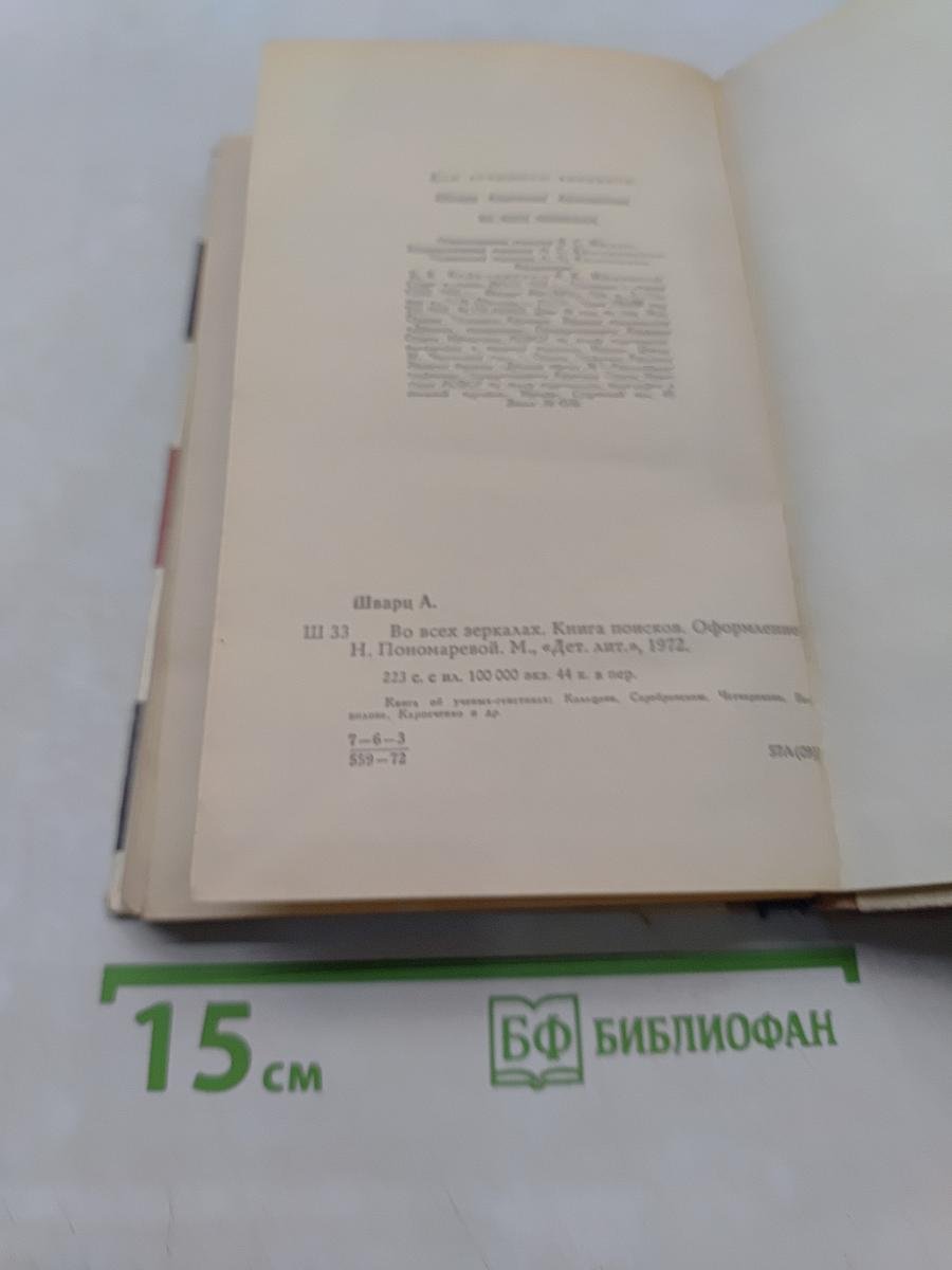Во всех зеркалах. Книга поисков