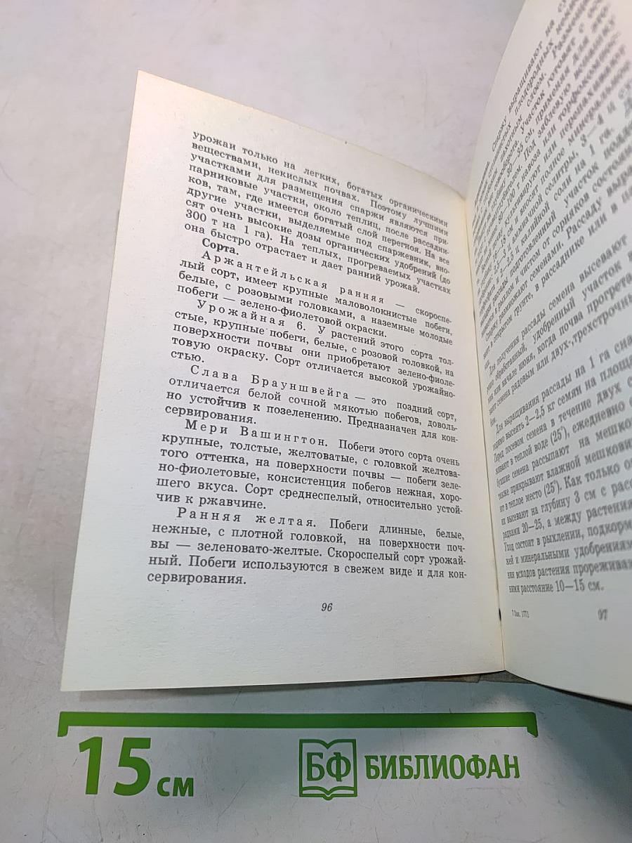 Зеленные и пряные овощные культуры