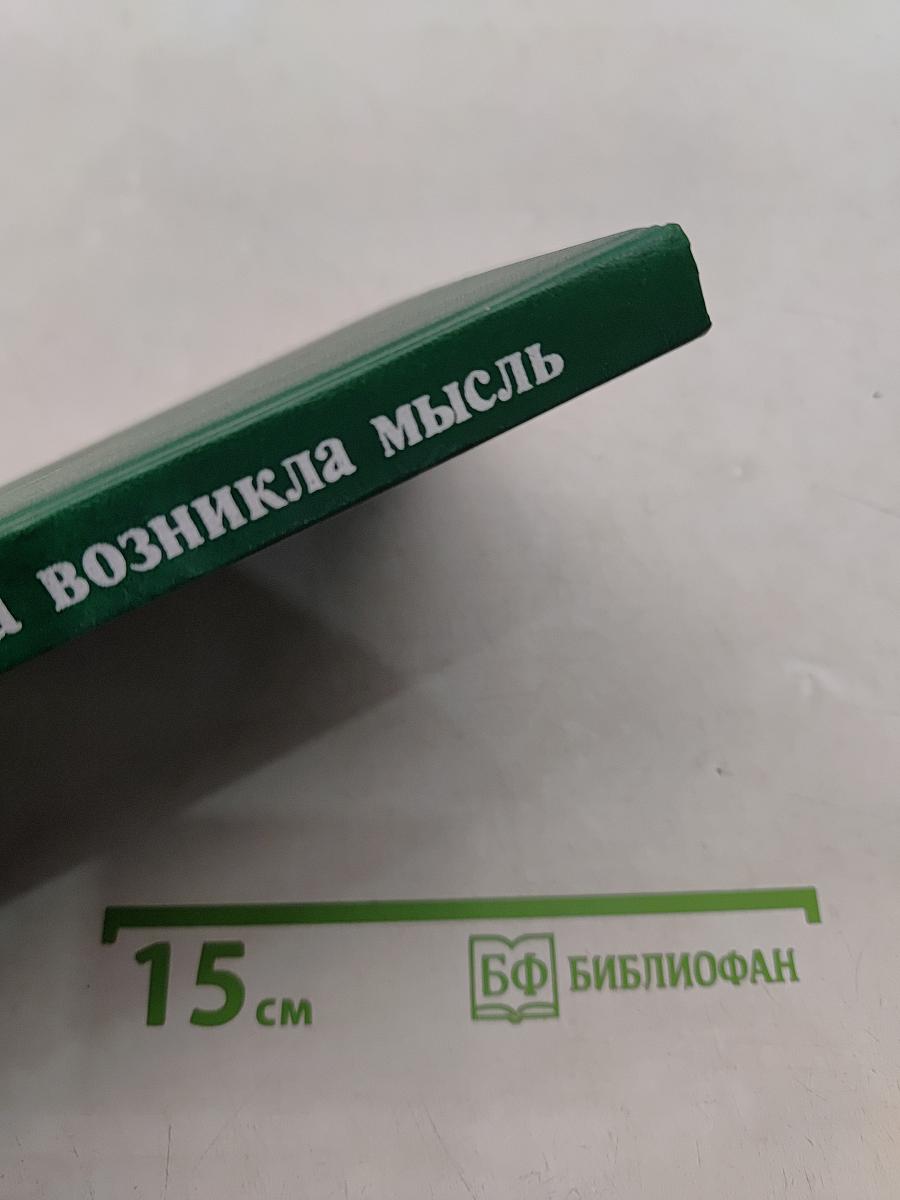 ...И тогда возникла мысль