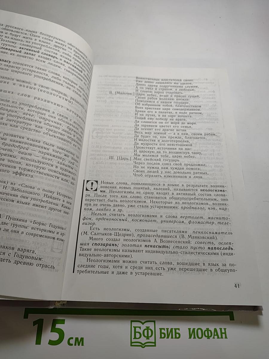 Русский язык. Грамматика. Текст. Стили речи. 10-11 классы