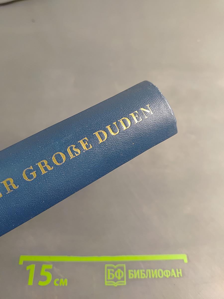 Der Große Duden. Rechtschreibung