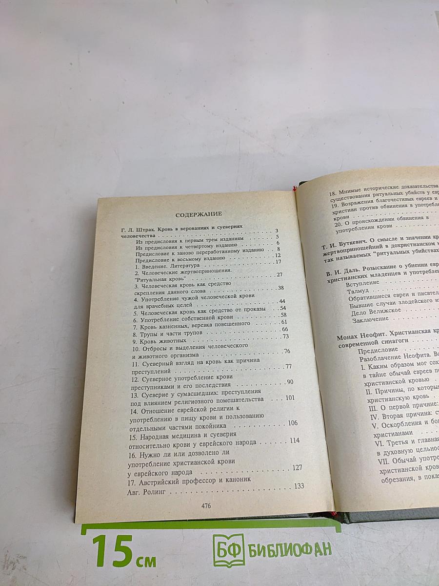 Кровь в верованиях и суевериях человечества