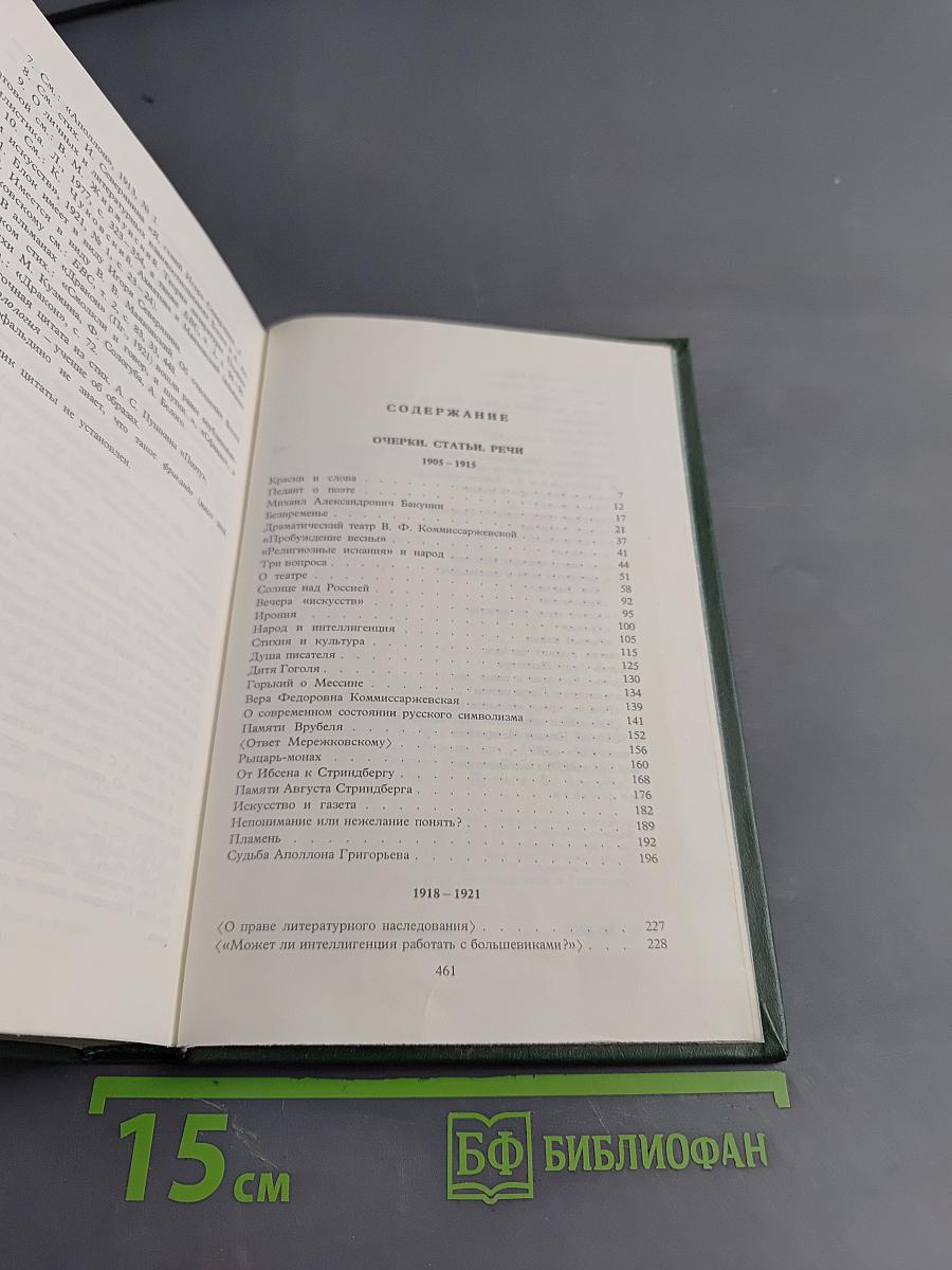Собрание сочинений в шести томах. Том 4. Очерки, статьи, речи 1905-1921