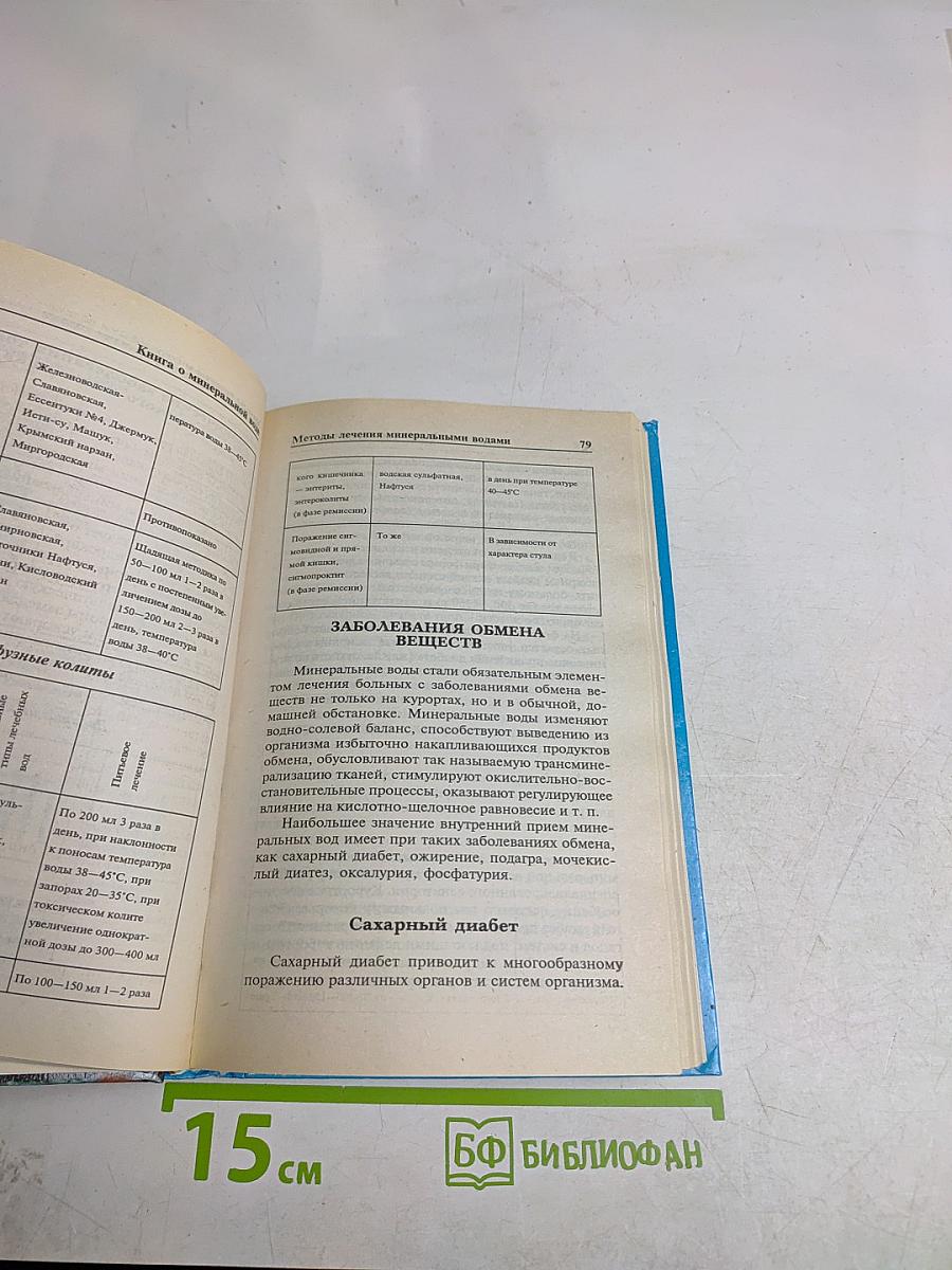 Книга о минеральной воде