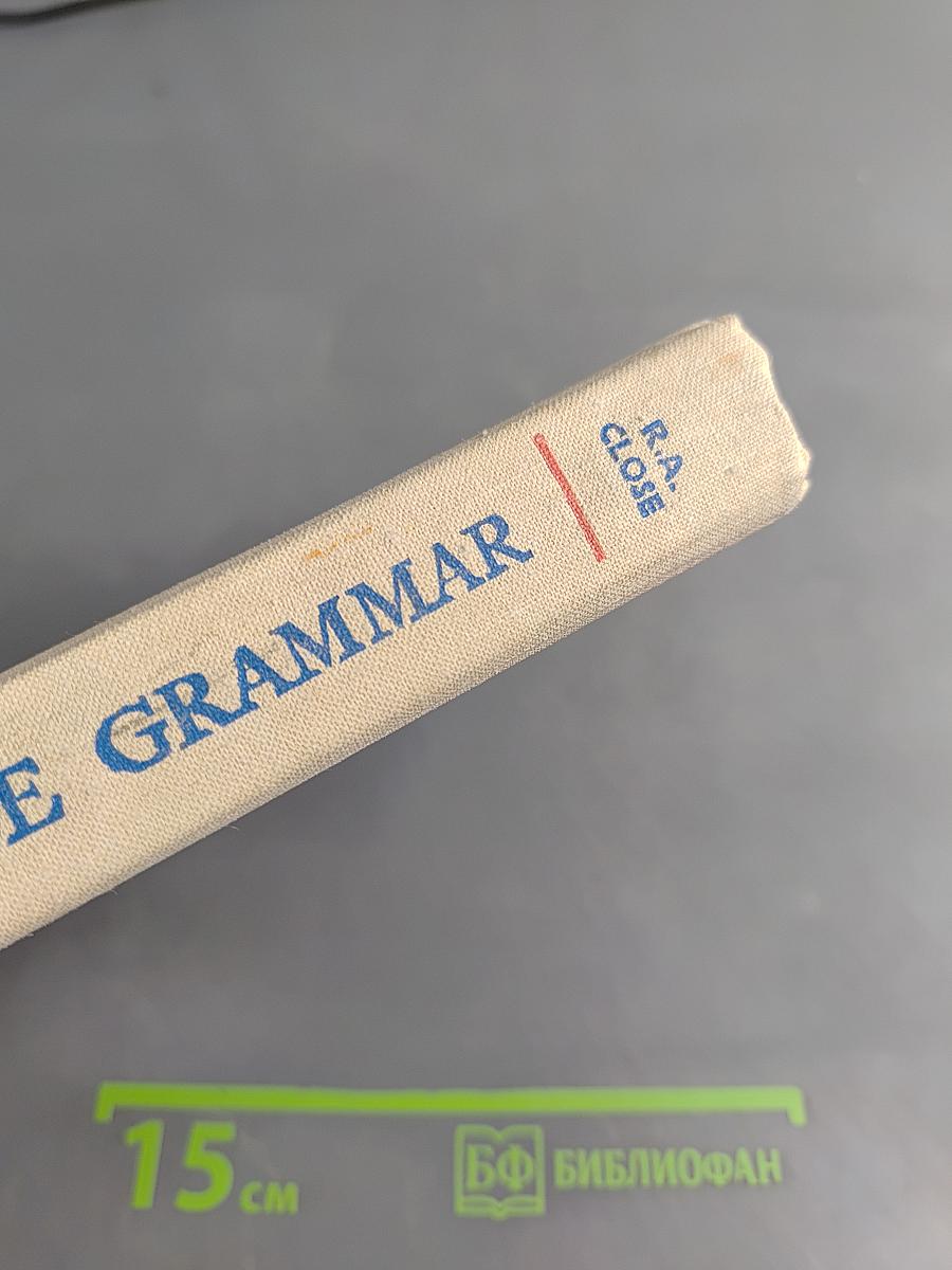 A Reference Grammar for Students of English
