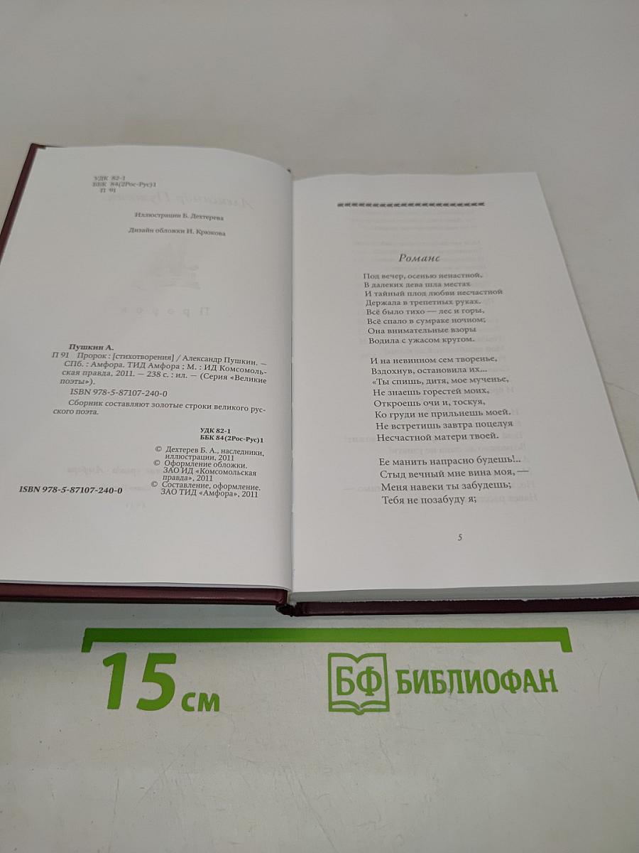 Александр Пушкин. Пророк