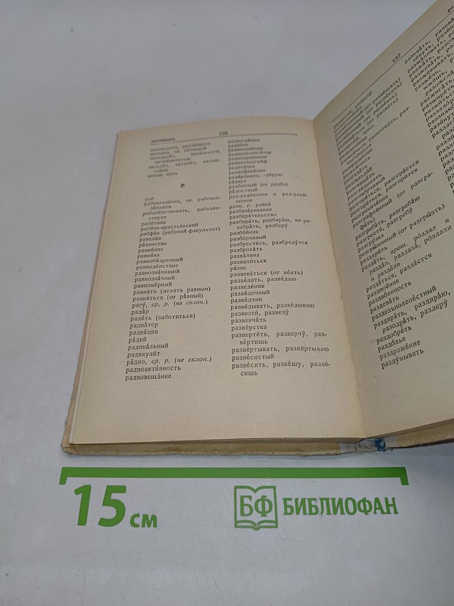 Орфографический словарь для учащихся средней школы