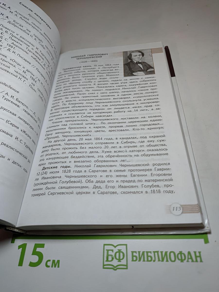 Русский язык и Литература. Литература. 10 класс, Базовый уровень, Часть 1