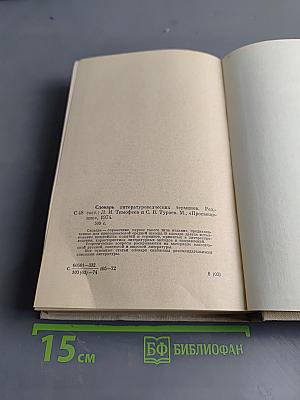 Словарь литературоведческих терминов