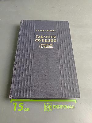 Таблицы функций с формулами и кривыми